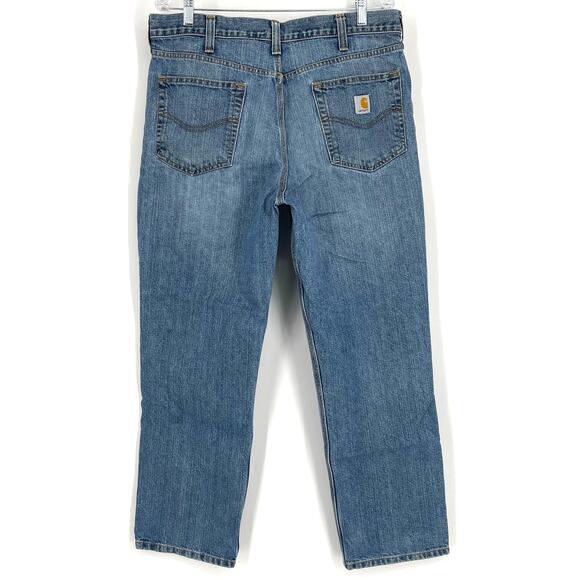 Carhartt Relaxed Fit Jeans Blue Men’s Size 36x30 - Picture 2 of 11